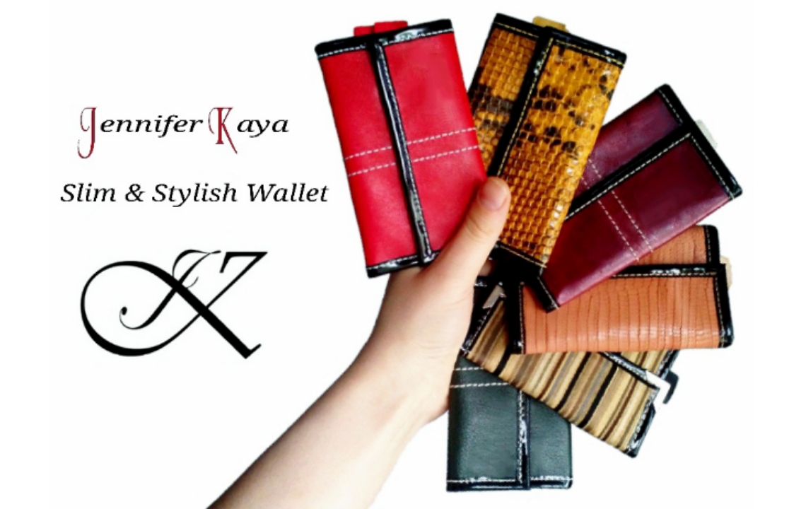 JK wallet / Jennifer Kaya, charity , charitable wallet , charitable gift