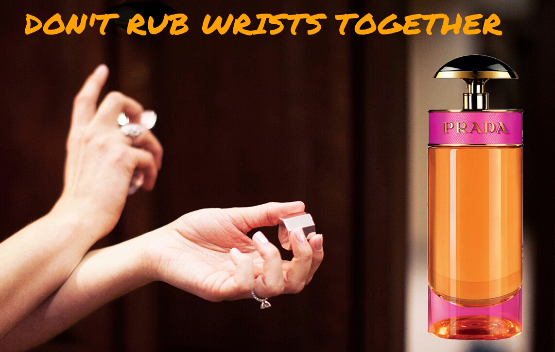 How to make perfume Parfum last long all day don't rub your wrist