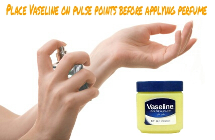 How to make perfume Parfum last long all day apply vaseling before applying Parfum perfume