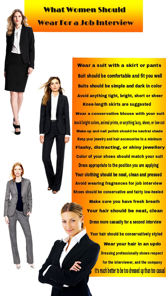 job interview female outfit