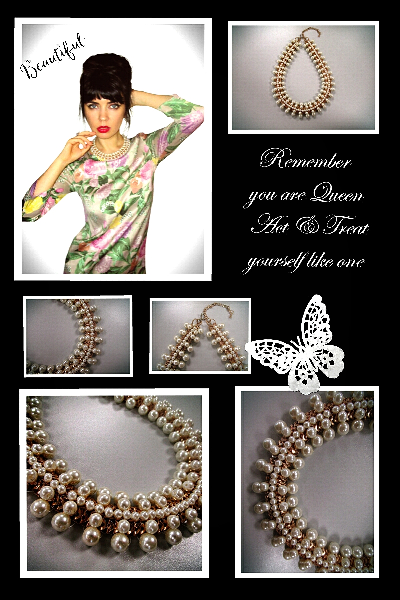 Pearl Necklace l Queen Style Accessory