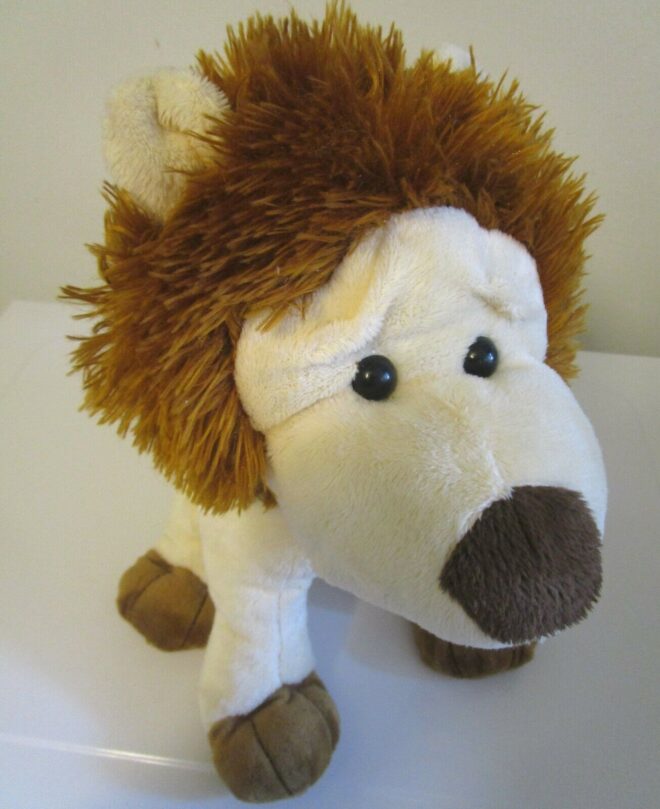 cute lion plushie